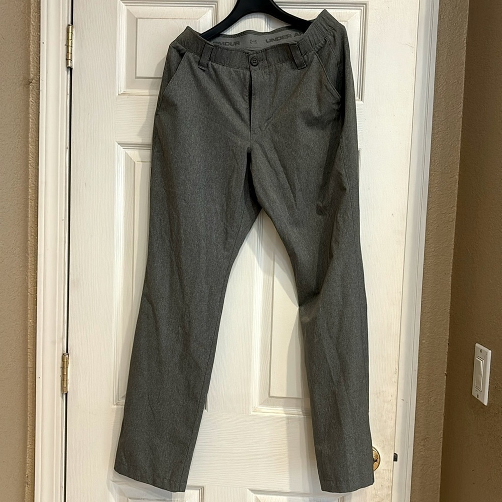 Men’s 30/30 grey under armour pants
